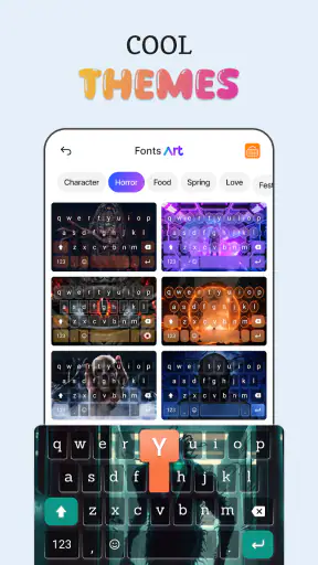 Fonts Keyboard Fonts Theme screenshot 10