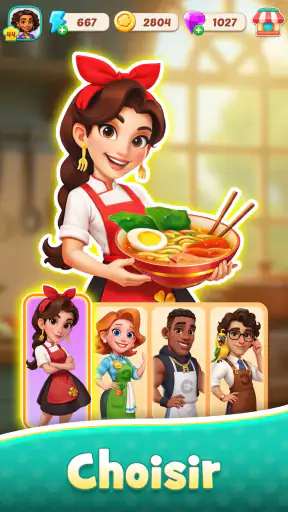 Foodstars: Fusion et cuisine screenshot 1