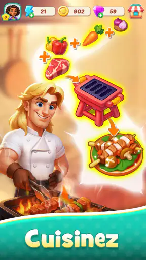 Foodstars: Fusion et cuisine screenshot 3