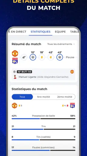 Football Xtra Match en direct screenshot 6
