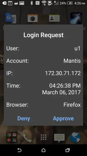 FortiToken Mobile screenshot 2