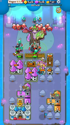 Fortress Merge: Puzzle Defense screenshot 4