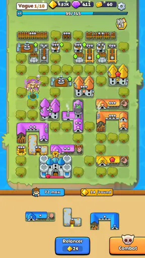 Fortress Merge: Puzzle Defense screenshot 5