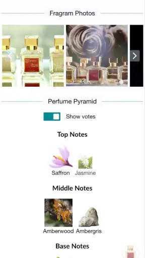 Fragrantica Perfumes screenshot 1