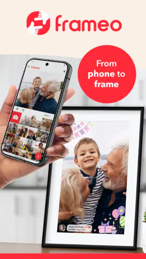 Frameo: Share to photo frames screenshot 1