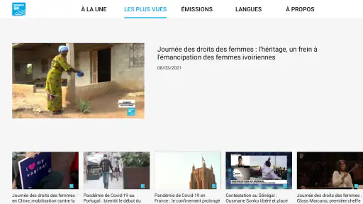 FRANCE 24 - Android TV screenshot 2