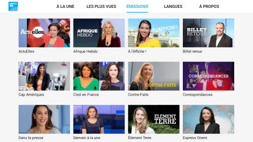 FRANCE 24 - Android TV screenshot 3