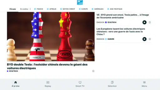 FRANCE 24 - Info et actualités screenshot 8