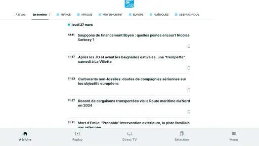 FRANCE 24 - Info et actualités screenshot 9