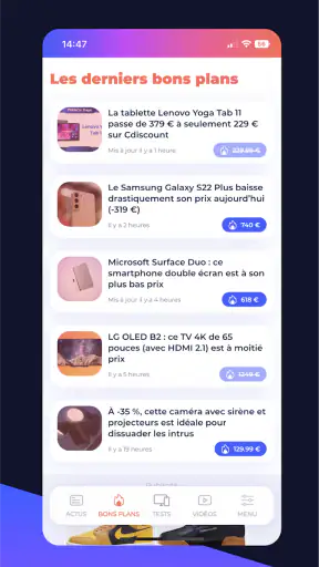 Frandroid screenshot 4