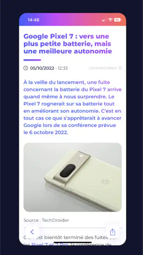 Frandroid screenshot 5