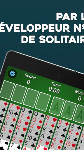 FreeCell Solitaire: Jeu cartes screenshot 11