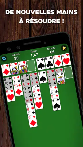 FreeCell Solitaire: Jeu cartes screenshot 4