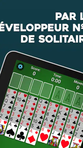 FreeCell Solitaire: Jeu cartes screenshot 6