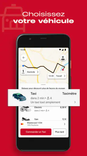 Freenow by Lyft : taxi et plus screenshot 2