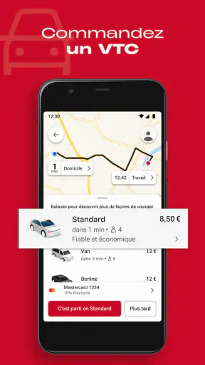 Freenow by Lyft : taxi et plus screenshot 3
