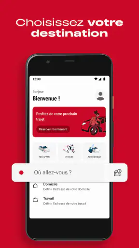 Freenow by Lyft : taxi et plus screenshot 6