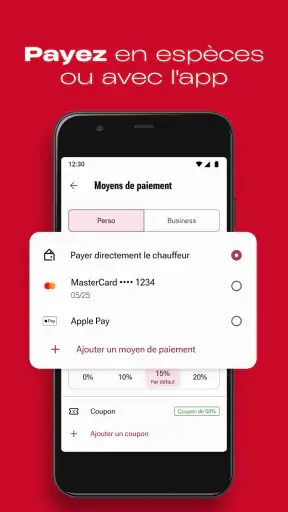 Freenow by Lyft : taxi et plus screenshot 8
