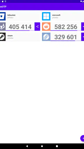 FreeOTP Authenticator screenshot 8
