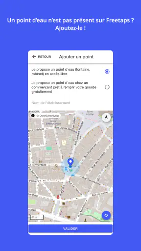 FreeTaps : les points d'eau screenshot 3
