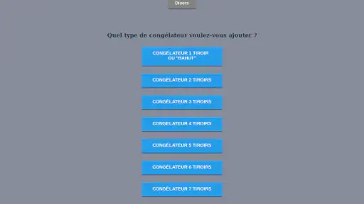 Frizor Gestion de congélateur screenshot 10