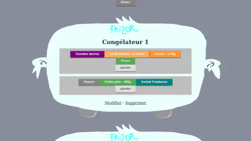 Frizor Gestion de congélateur screenshot 9