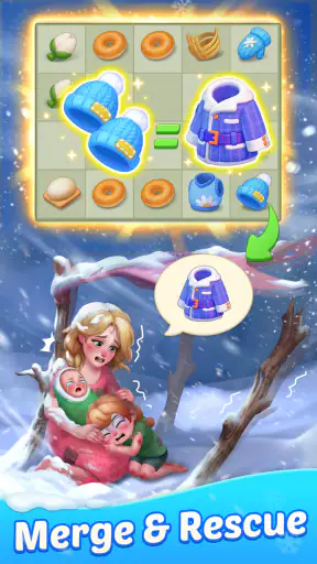 Frost Valley™: Merge & Story screenshot 3
