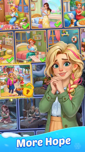 Frost Valley™: Merge & Story screenshot 6