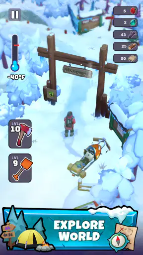 Frost World - Jeux de Survie screenshot 3