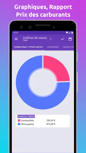 Fuelio : carburant et coûts screenshot 6