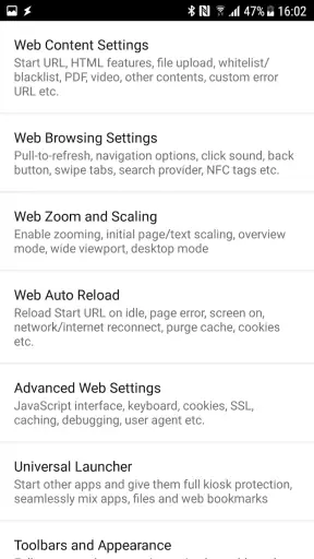 Fully Kiosk Browser & Lockdown screenshot 2