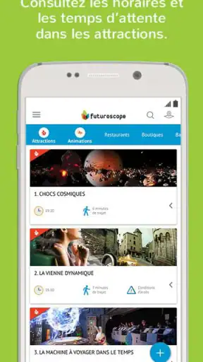 Futuroscope Xperiences screenshot 2