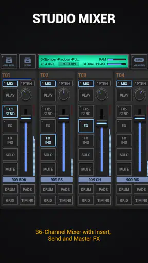 G-Stomper Producer: Music DAW screenshot 5