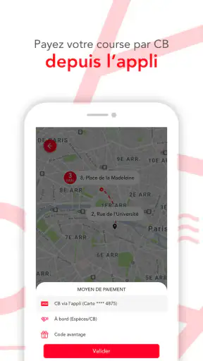 G7 TAXI Particulier - Paris screenshot 4