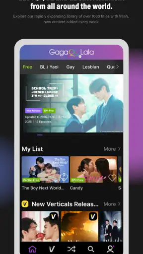 GagaOOLala: Gay, Les, BL Shows screenshot 3