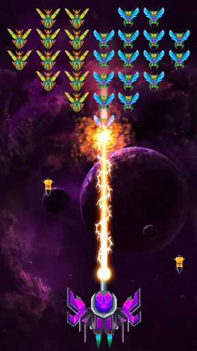 Galaxy Attack: Jeux d'avion screenshot 10