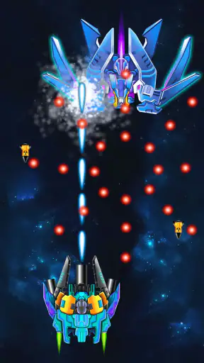 Galaxy Attack: Jeux d'avion screenshot 12