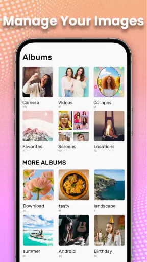 Galerie de photos et album screenshot 2