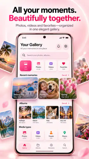 Gallery - Photo, Video & Home screenshot 2