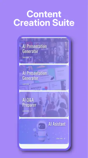 Gamma AI app screenshot 1