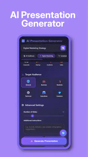 Gamma AI app screenshot 2