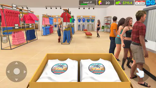 Garments Shop - Simulator Game screenshot 4
