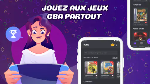 GBA Emulator: Ma Gameboy Rétro screenshot 2