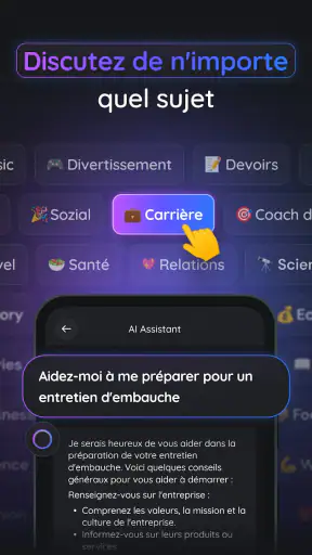 Chat et assistant IA - Jimmy screenshot 10