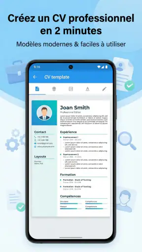 Générateur de CV Fabricant CV screenshot 10