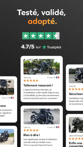 GeoRide - L’application moto. screenshot 7
