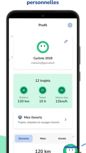Geovelo - GPS & Stats vélo screenshot 7
