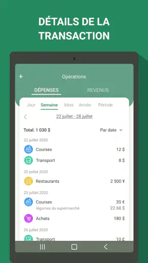 Gestion budget - dépenses screenshot 11