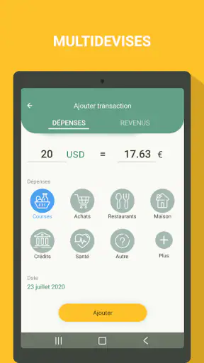 Gestion budget - dépenses screenshot 12