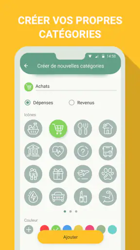 Gestion budget - dépenses screenshot 2